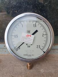 Manometro a molla tubolare