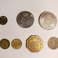 Lotto 7 Monete Anni 70 – 3 Fior di Conio FDC 