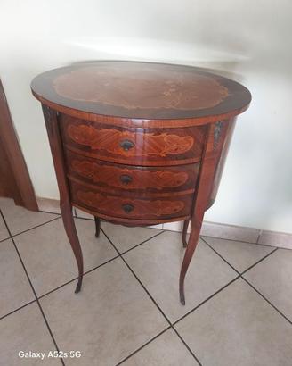 Mobiletto comodino vintage pregiato