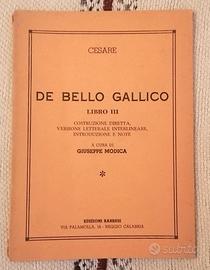 CESARE - DE BELLO GALLICO LIBRO III - 1953 Barresi