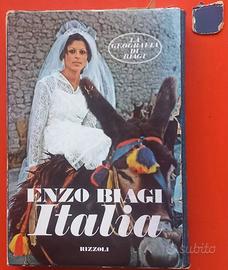 ITALIA ENZO BIAGI RIZZOLI COPIA AUTOGRAFATA
