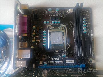 Bundle combo scheda madre MSI cpu Nvidia