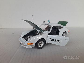 MODELLO PORSCHE 911 POLIZEI BURAGO SENZA SCATOLA