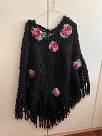 Poncho in lana