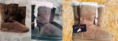 Stivali Miss Fiori donna goldigga mid calf ankle 