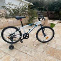 Bici decatlhon st120 rockrider 6-9 anni mai usata