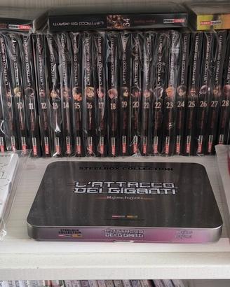 Attacco dei giganti completo+Variant+ Steelbox