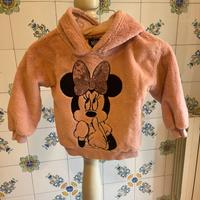 Felpa pile Minnie Mouse bimba