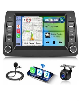 autoradio fiat panda 2002-2012
