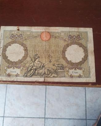 100 lire fascio lupetta