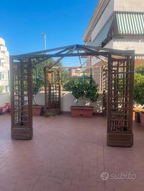 Gazebo in legno