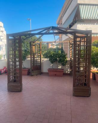 Gazebo in legno