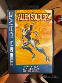 Alien Soldier Sega Mega Drive PAL Completo