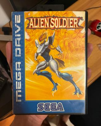 Alien Soldier Sega Mega Drive PAL Completo