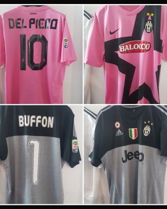 MAGLIE ORIGINALI DEL PIERO-BUFFON-RONALDO-DYBALA