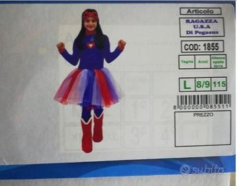 Vestito carnevale Ragazza America