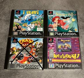 Lotto giochi Ps1 Crash Bash - Overboard