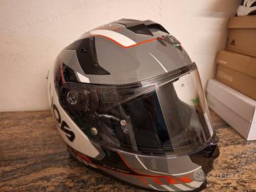 Casco Nos NS-10 grigio 