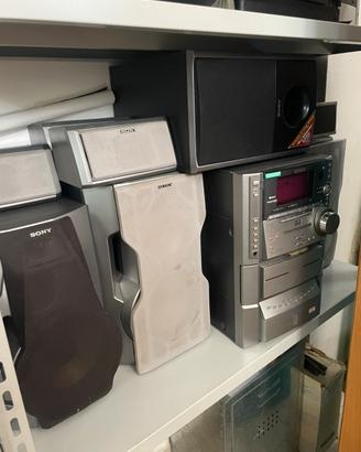 impianto stereo surround sony e altro