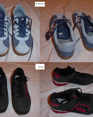 Scarpe varie misure NUOVE e usate! In blocco