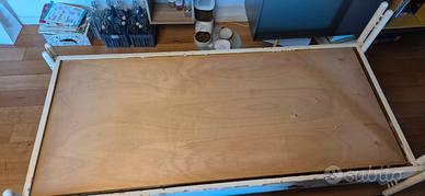 letto in legno massello