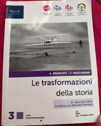 libro storia ‘le trasformazioni della storia”