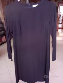 abito nero elegante donna 