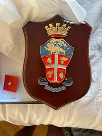 Crest stemma Araldico carabinieri con spilletta.