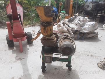 pellettatrice e cippatrice