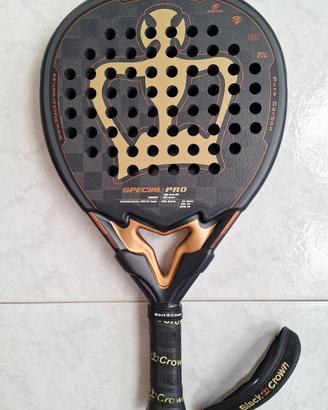 Racchetta padel BLACK CROWN PRO