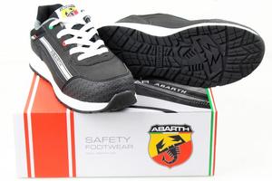 Scarpe Abarth 595 antinfortunistiche nere