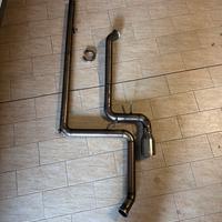 scarico completo lancia delta hf turbo 1.6/1.3 etc