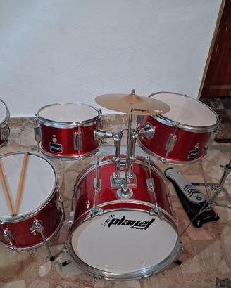 Batteria Planet per bambini/ragazzi