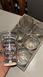Set Bicchieri “The Fish Market” – 12 Pezzi