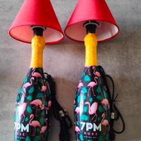 Coppia di Lampade Abat-Jour ARTIGIANALI