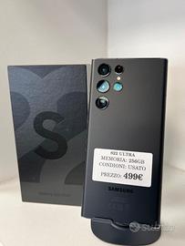 Samsung Galaxy S22 Ultra 256GB | Nero | Garantito