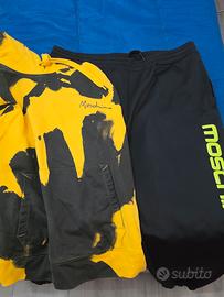 Completo MOSCHINO felpa più pantalone
