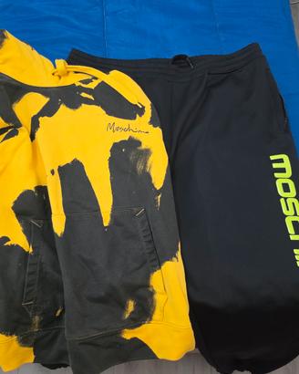 Completo MOSCHINO felpa più pantalone