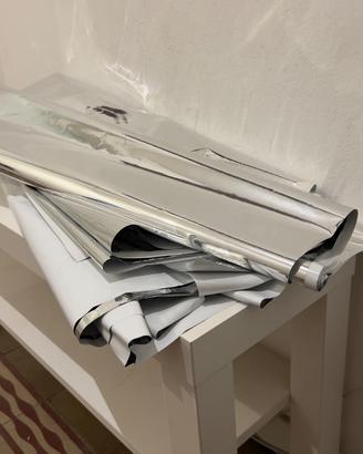 Telo Riflettente Mylar Argentato 1,5x3m - 2 rotoli