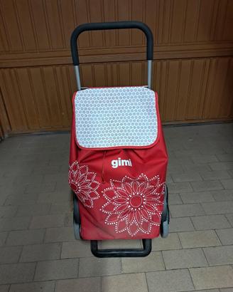Gimi Tris Floral Carrello Portaspesa