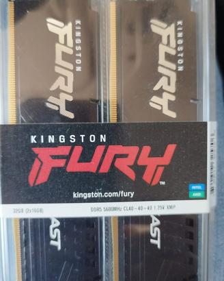 Kingston FURY 32GB (2x16GB) 5600MT/s CL40 DDR5