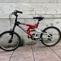 bici BMX ammortizzata con 6 marce e ruota da 20"
