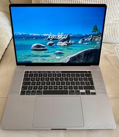 Apple MacBook Pro 16"-Intel i9 8 core-16Gb-1Tb