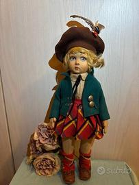 Bambola Lenci Scozzesina serie Rita