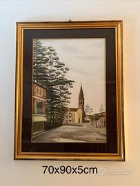 Quadro paesaggio dipinto agnese ceroni 91