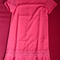 Abito colore aragosta bambina 10A