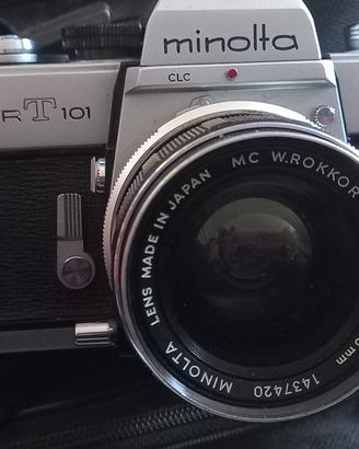 macchina fotografica  minolta srt 101