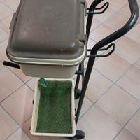 Porta sella con bauletto per cavalli