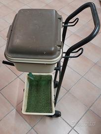 Porta sella con bauletto per cavalli