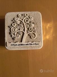 Contenitore piccolo Elegante Decorato Albero Vita
